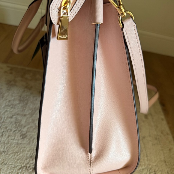 Kate Spade Rose Smoke Serena Laptop Bag KK646 NWT - Picture 8 of 9